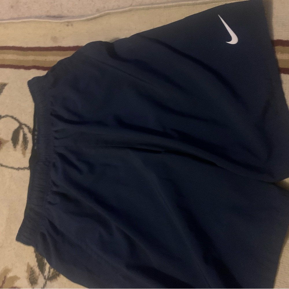 Nike Navy Blue Athletic Shorts